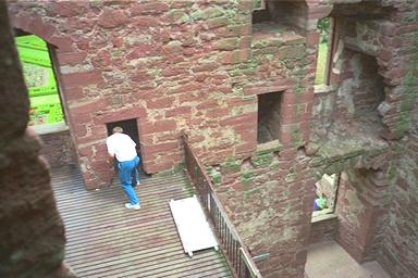 Inside the main house